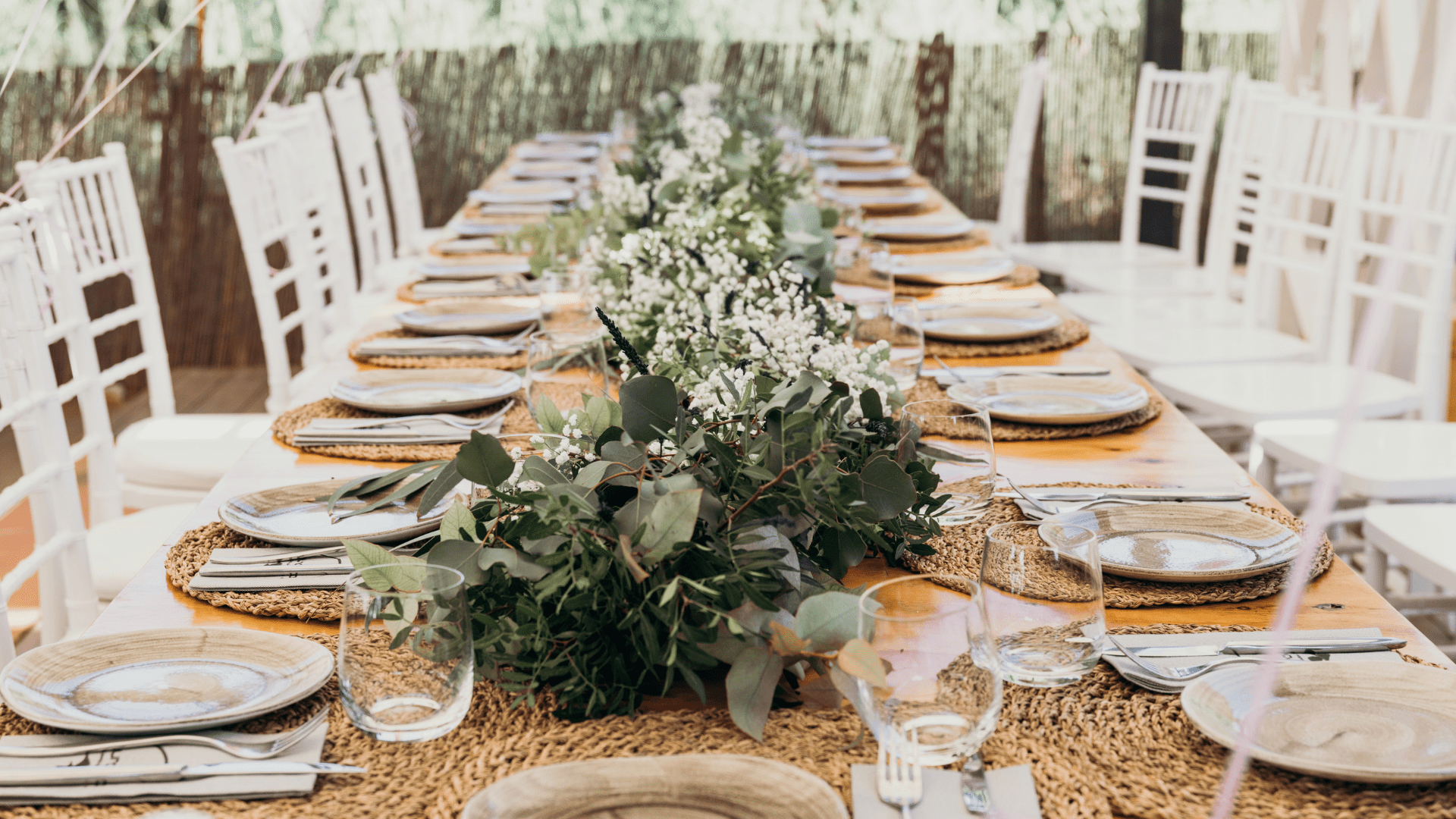 Mit Herz Reden - Hochzeitsdekoration